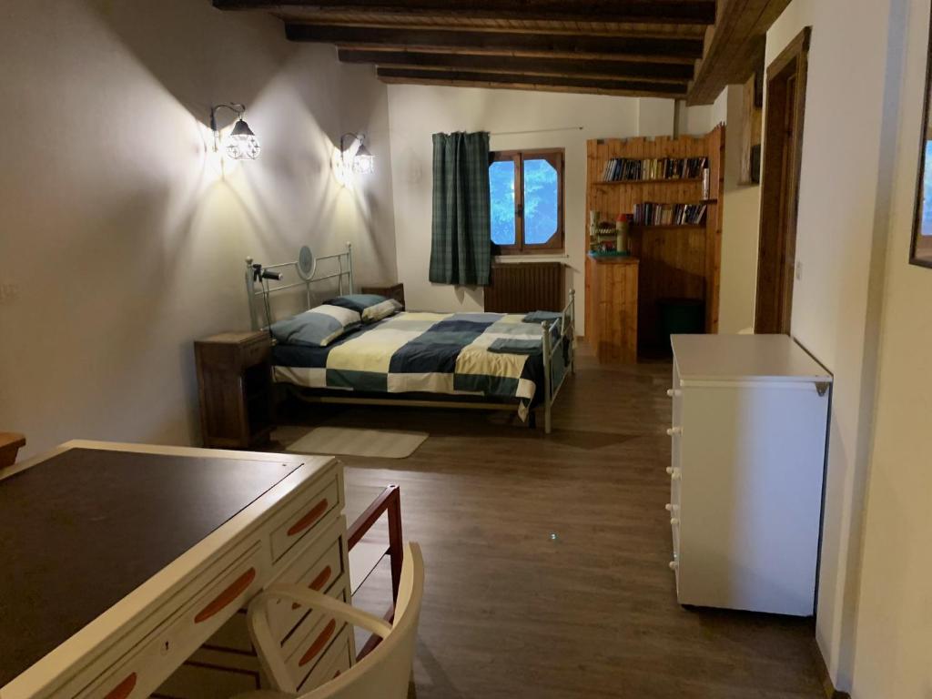 Postel nebo postele na pokoji v ubytování Bielmonte Appartamenti