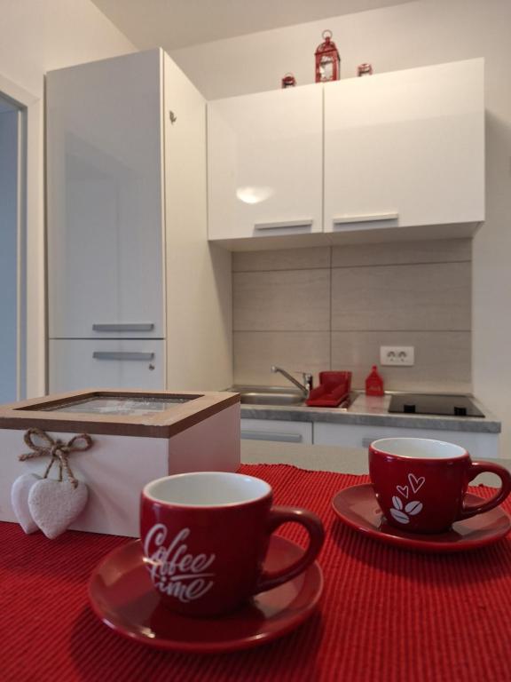 Kuchyňa alebo kuchynka v ubytovaní Apartment LEA MARIA