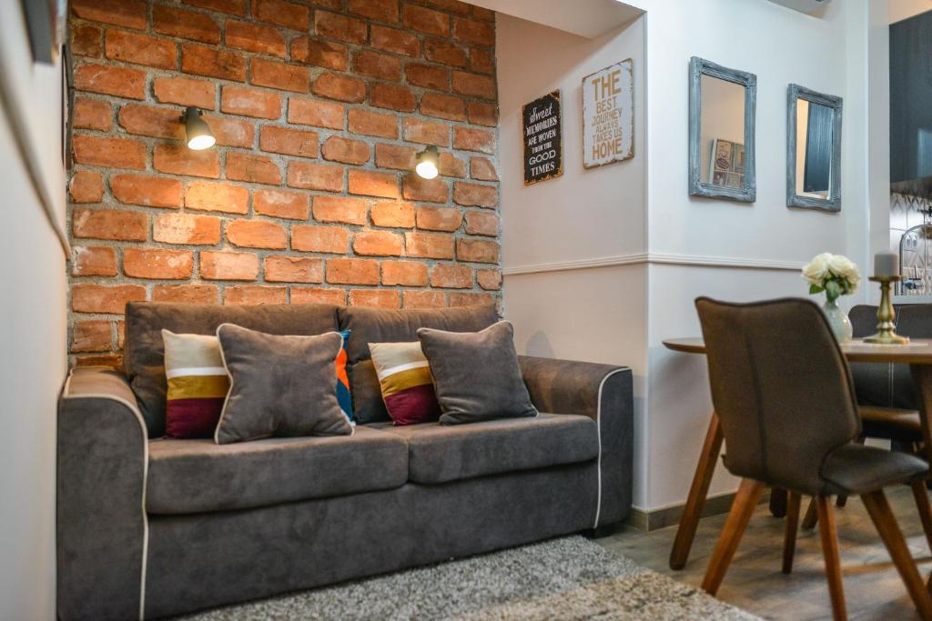 Istumisnurk majutusasutuses Apartments Marant - free private parking