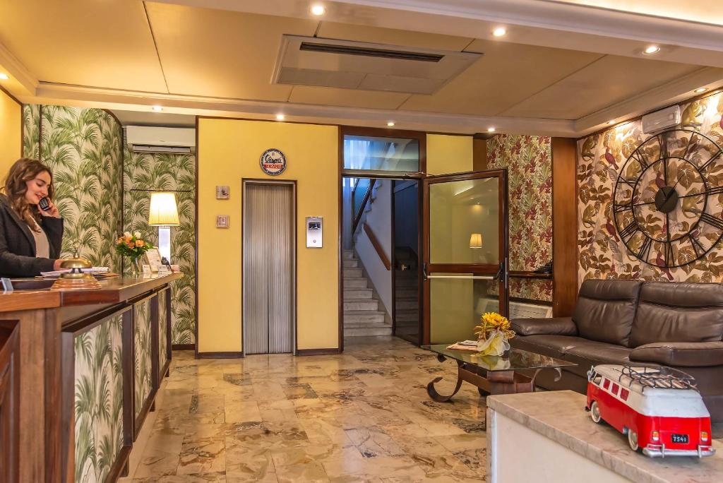 Posezení v ubytování Hotel Jane