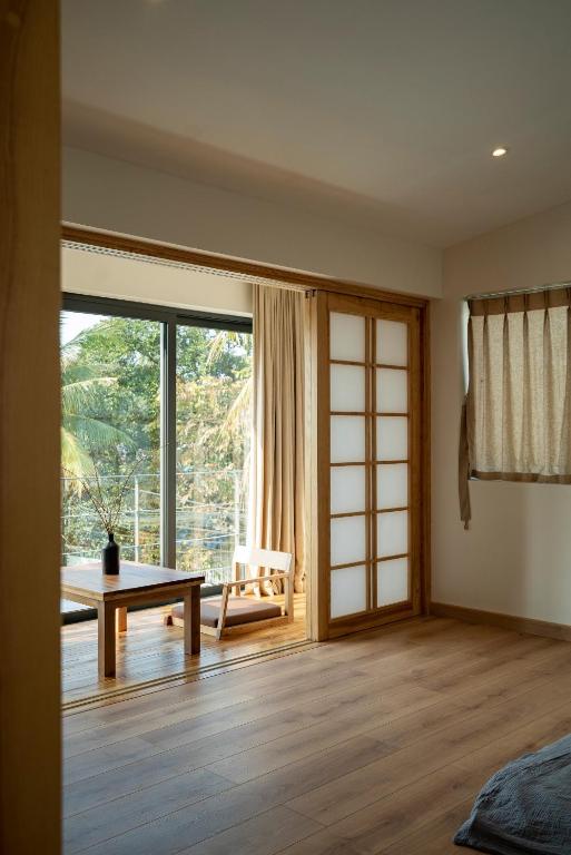 Khu vực ghế ngồi tại Hajime Homestay Hue