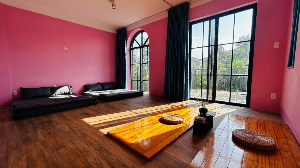 Posezení v ubytování Thong Dong Homestay