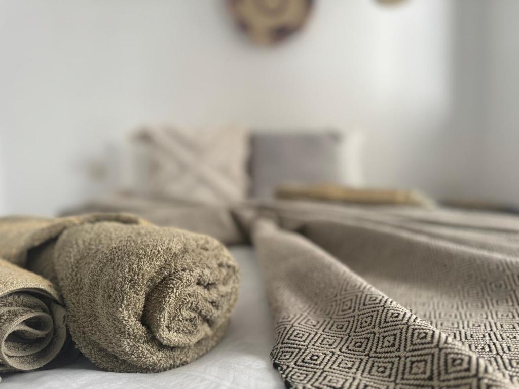 Postel nebo postele na pokoji v ubytování Riad DarDamia
