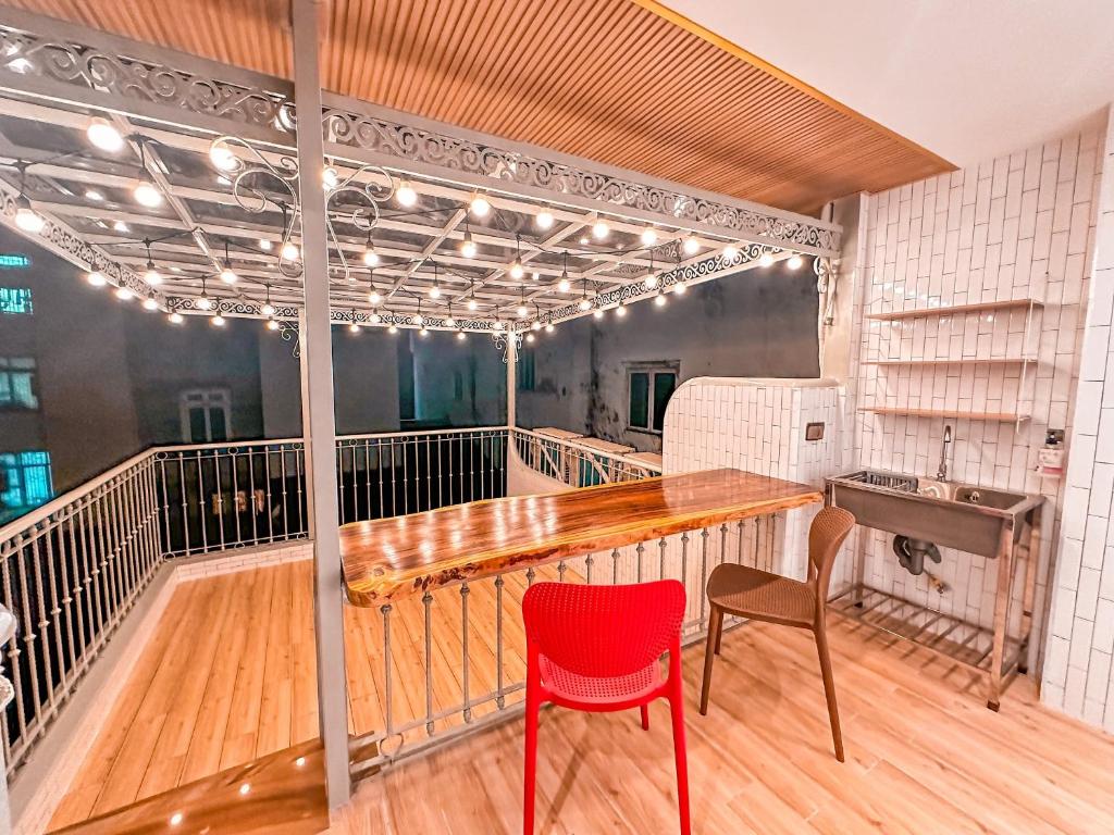 Balkón nebo terasa v ubytování La Casa Di Dicembre