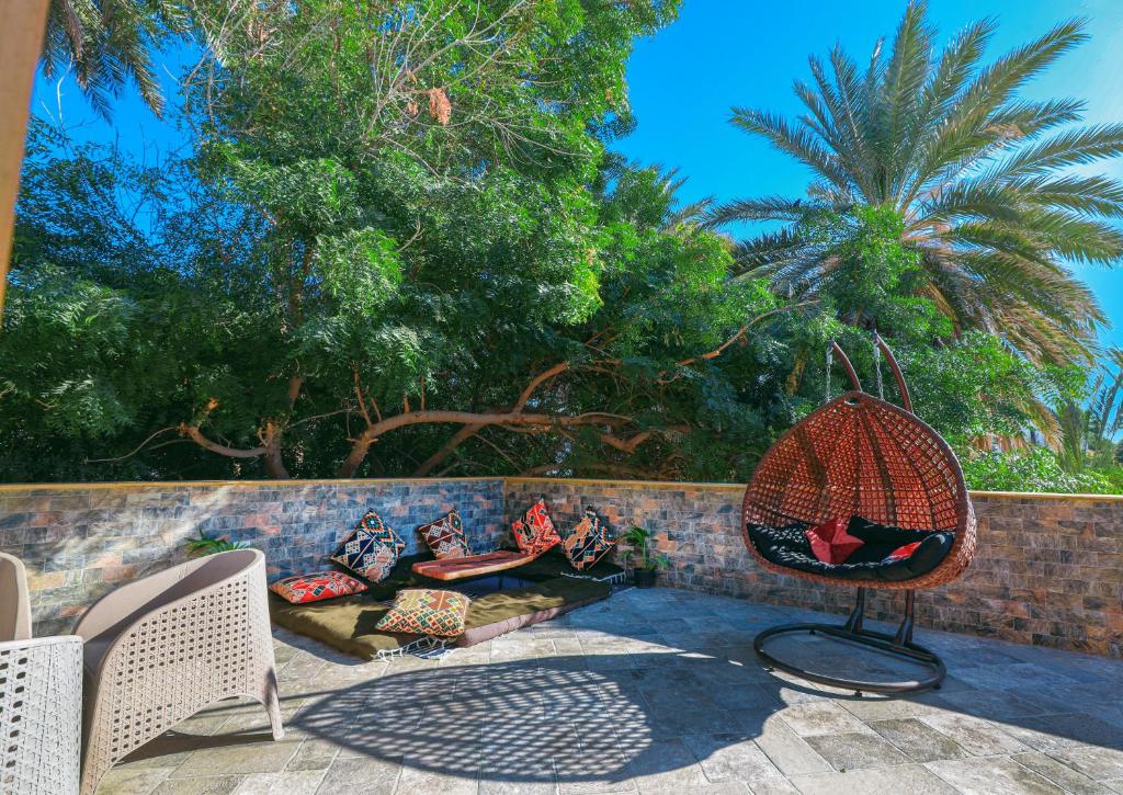 Zahrada ubytování NEOM DAHAB - - - - - - - - - - - Your new hotel in Dahab with private beach