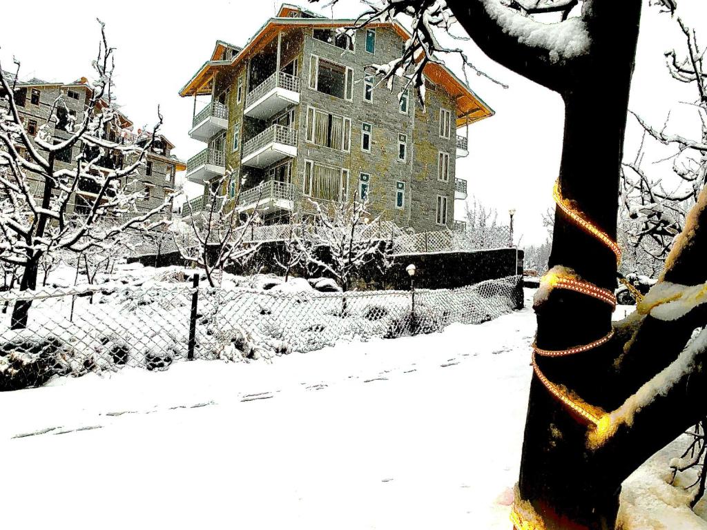 La Aero Resort Home in Snow Mountains v zimě