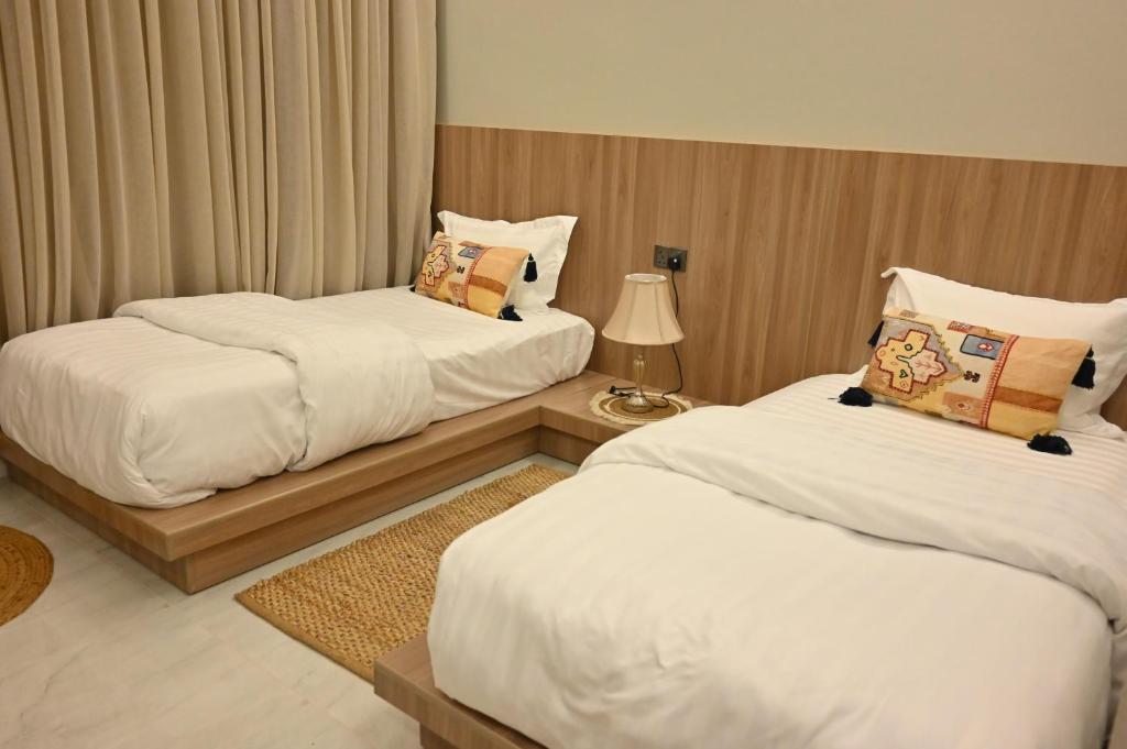 Postel nebo postele na pokoji v ubytování Damas Resort