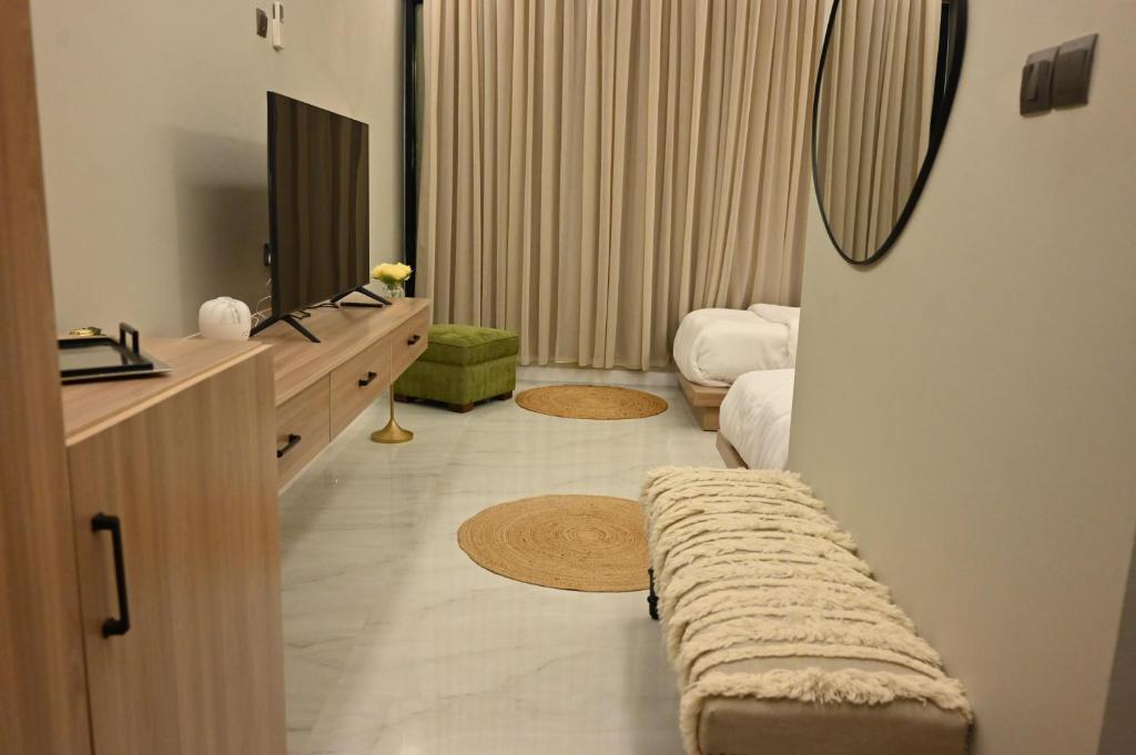 TV a/nebo společenská místnost v ubytování Damas Resort