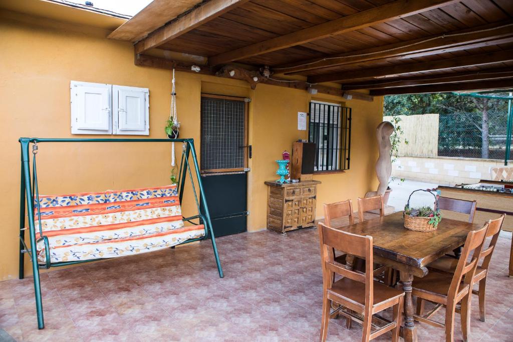 Patio alebo iná vonkajšia časť ubytovania Almotaje, numero 3