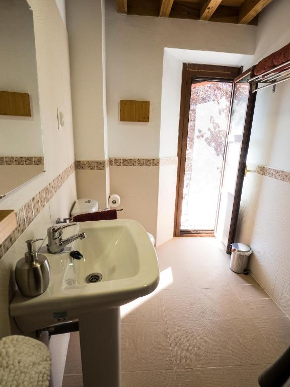 Koupelna v ubytování Posada Casa Juanes
