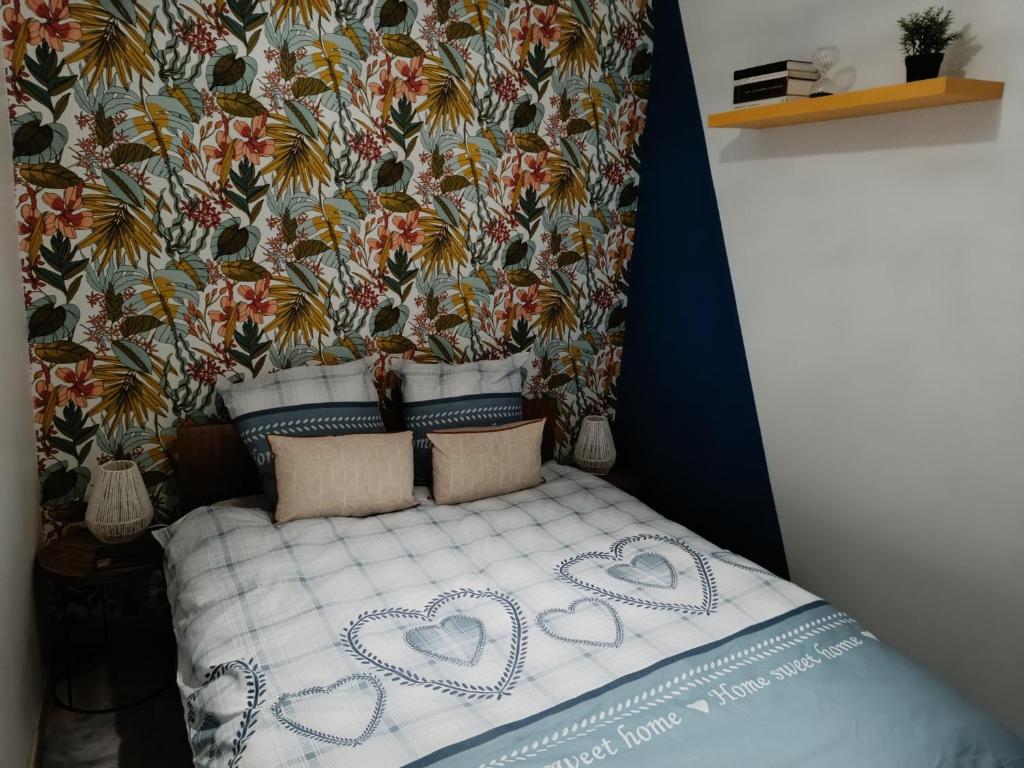 Una cama o camas en una habitación de Le soft