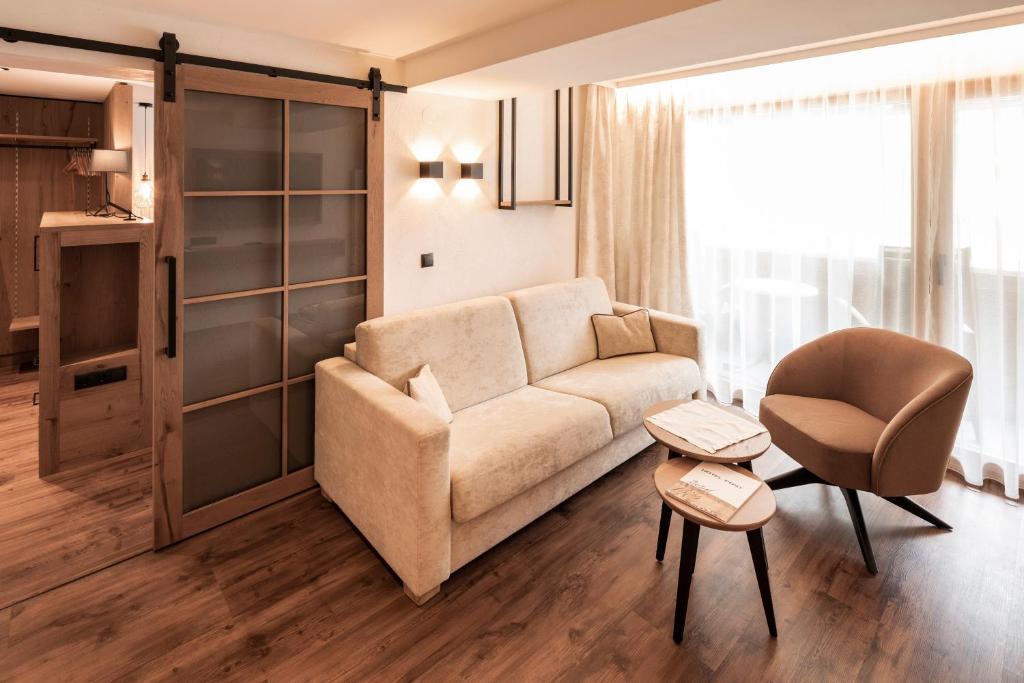 Posezení v ubytování Superior Hotel Post Ischgl