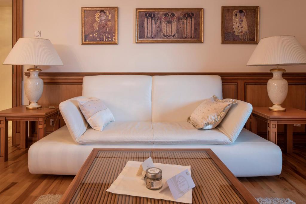 Posezení v ubytování Superior Hotel Post Ischgl