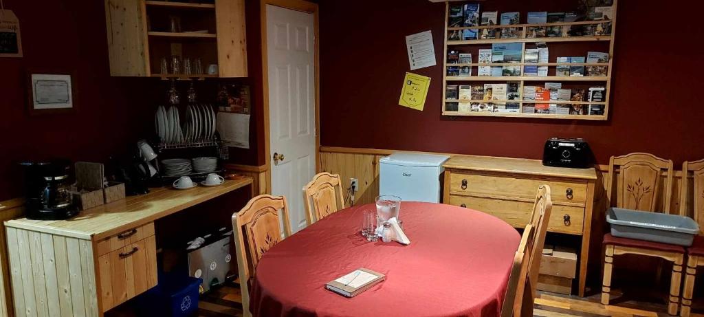 Kuchyň nebo kuchyňský kout v ubytování Gîte Au p'tit bonheur B&B