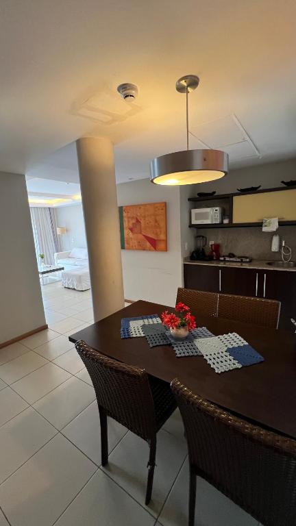 Kuchyň nebo kuchyňský kout v ubytování Loft Lodge - Suíte e Sala