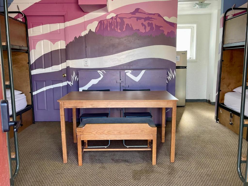 Postel nebo postele na pokoji v ubytování RAD Hostel