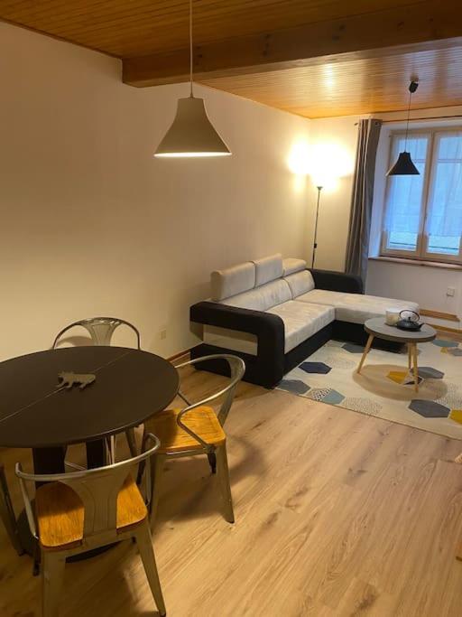 Postel nebo postele na pokoji v ubytování Grand appartement