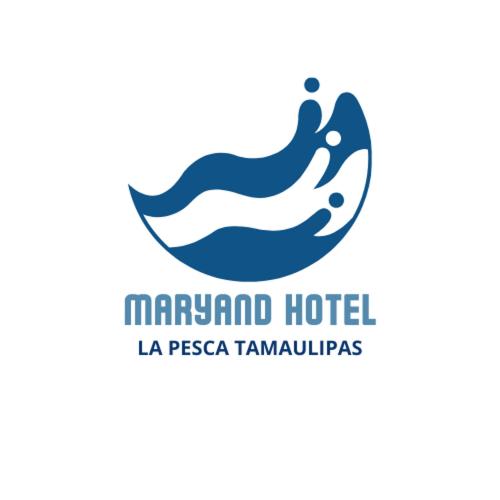 a logo for a hotel with a whale at MARYAND in Soto la Marina