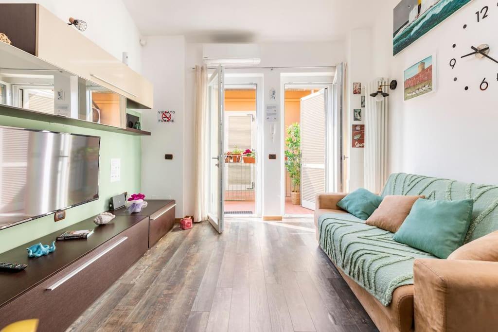 Posezení v ubytování Casa “Oasi del mare”