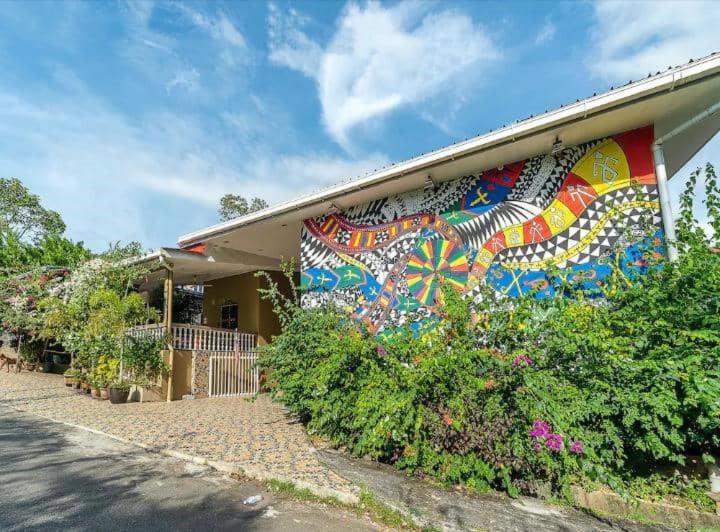 Zahrada ubytování DD Homestay