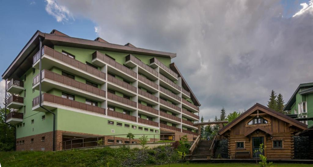 Budova, kde se apartmán nachází