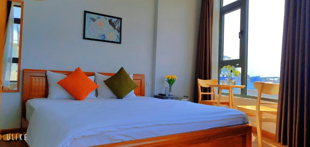 Postel nebo postele na pokoji v ubytování Việt Homestay Quy Nhơn