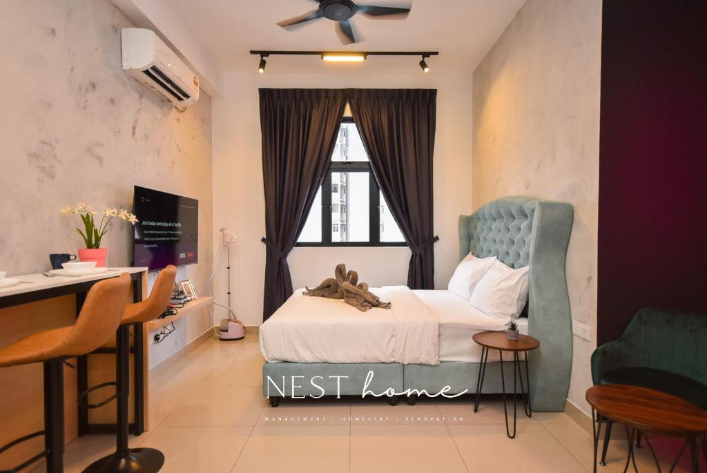 Twin Tower Residence by Nest Home【5 mins walk to CIQ】 - Studio -appartement