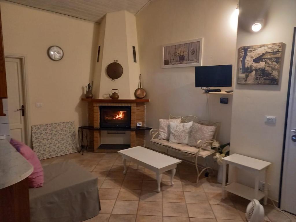 Posedenie v ubytovaní Le casasse