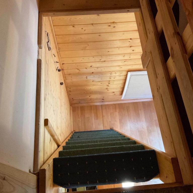 Postel nebo postele na pokoji v ubytování Chata Hameračka