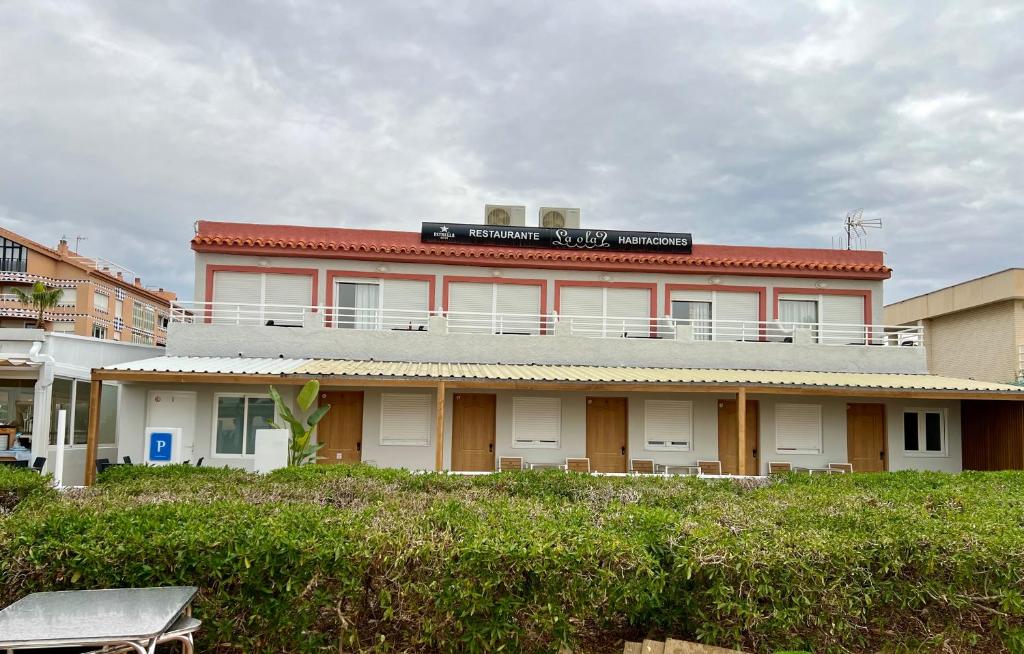 The building in which a vendégházakat is located