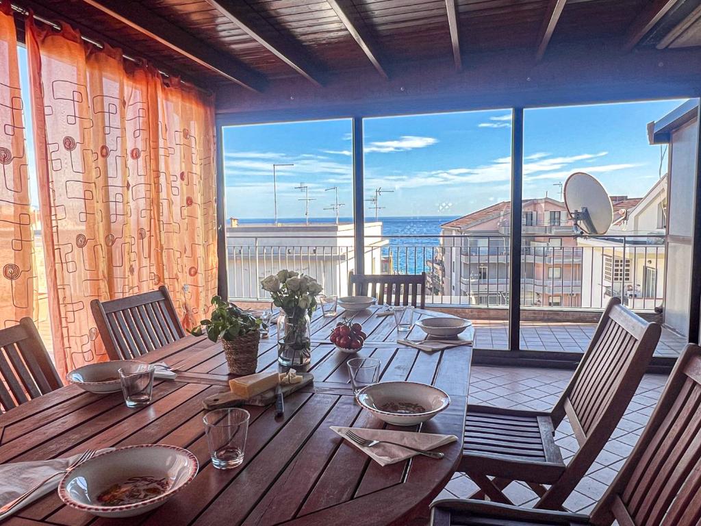 Posezení v ubytování Beach House Roccalumera
