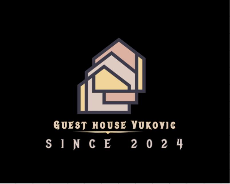 a logo for a guest house vancouver singapore at Guest house Vukovic in Podgorica