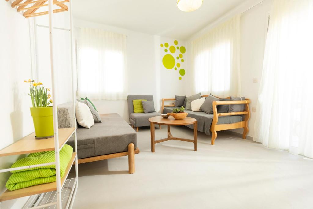 Posezení v ubytování KIMIA Guest House