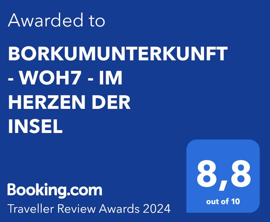 ボルクムにあるBORKUMUNTERKUNFT - WOH7 - IM HERZEN DER INSELの電話のスクリーンショット