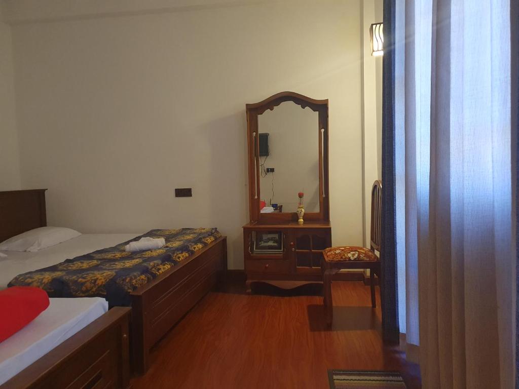 Postel nebo postele na pokoji v ubytování Barrow Villa
