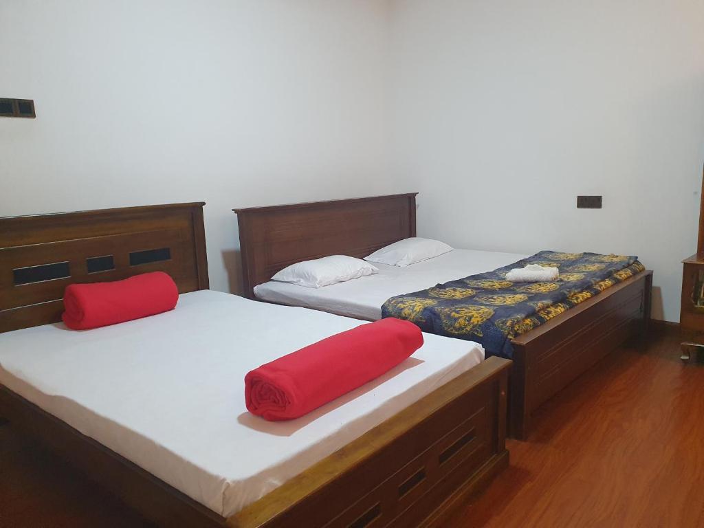 Postel nebo postele na pokoji v ubytování Barrow Villa