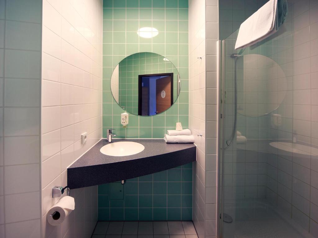 Vannituba majutusasutuses B&B Hotel Jena