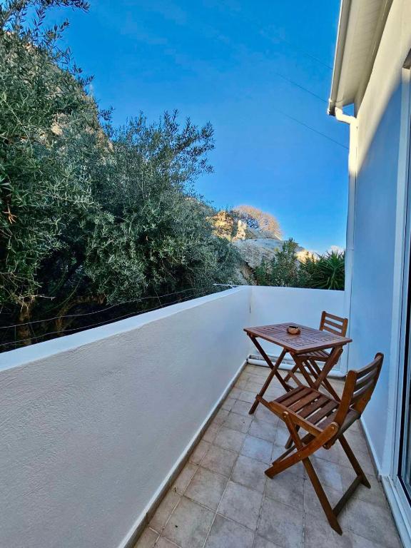 Nespecifikovaný výhled na hory nebo výhled na hory při pohledu z apartmánu