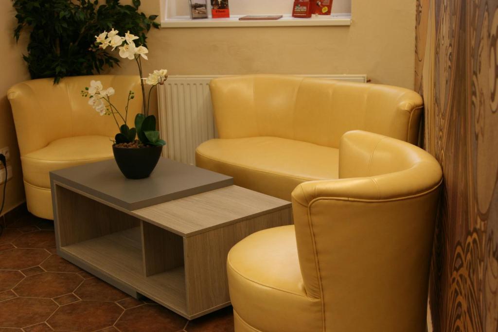 Posezení v ubytování Hotel Klara