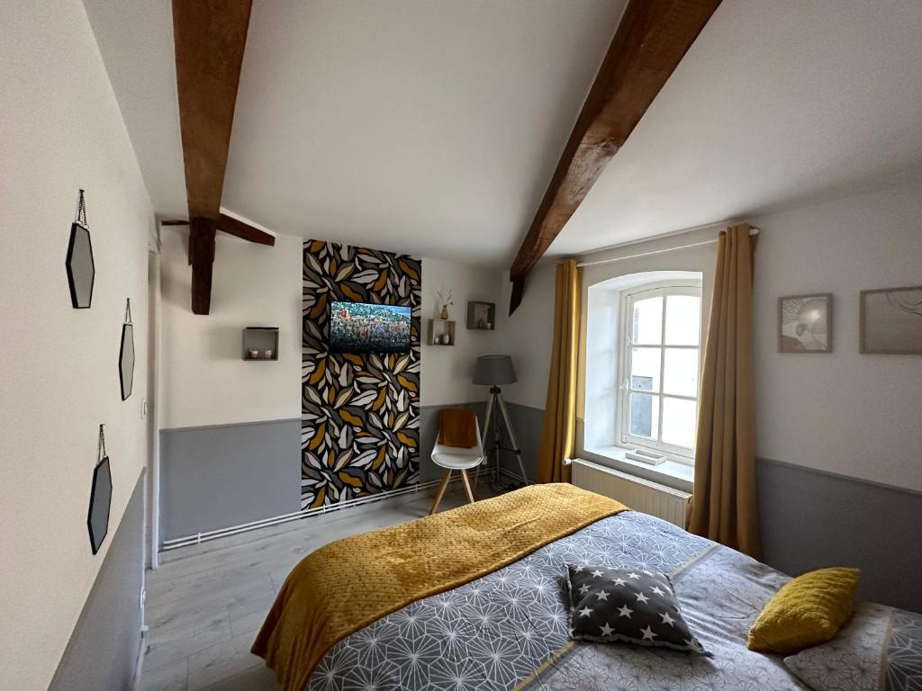 2 chambres, 4 a 6 voyageurs en centre ville, à 5 mins du zoo - Chambre Double Avec Vue Sur Le Jardin
