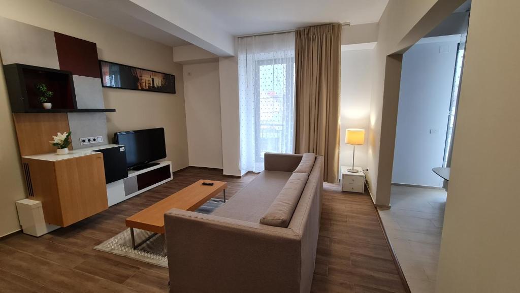 TV a/nebo společenská místnost v ubytování Jafar Resort 4