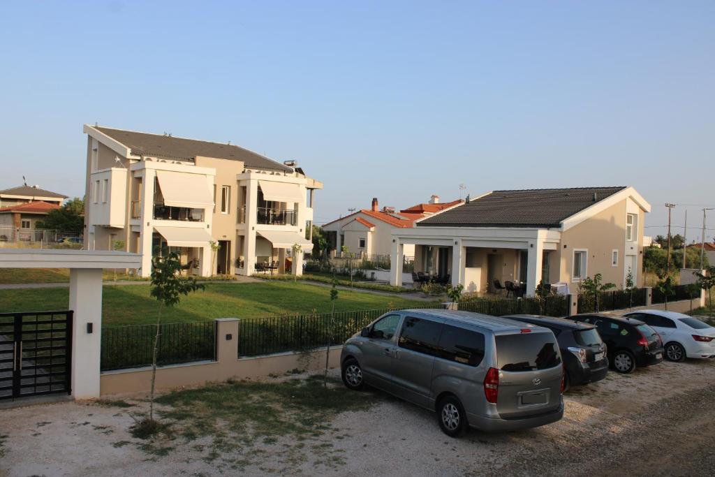 Budova, kde se aparthotel nachází