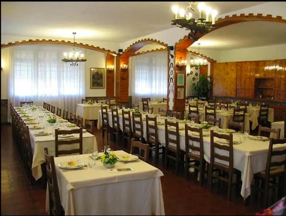 Restaurace v ubytování Casa Vicino