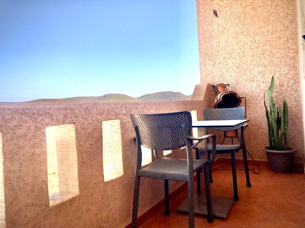 Een balkon of terras bij Tawada