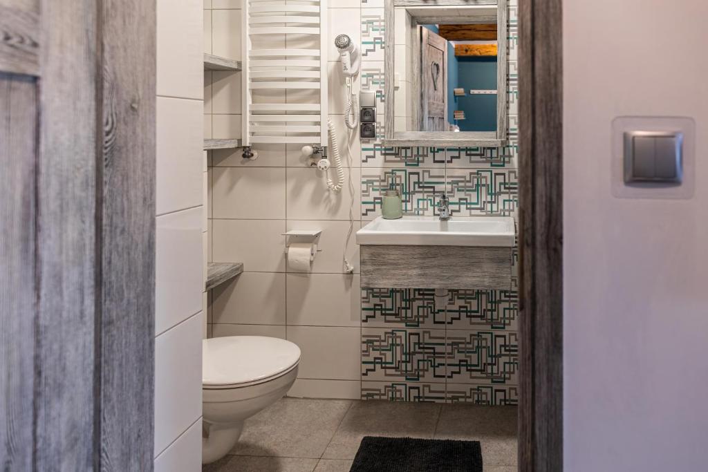 Een badkamer bij Nasze Calle