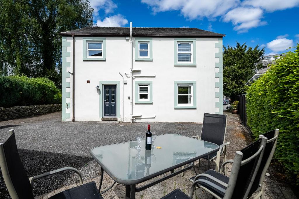 Bygningen som lejligheden ligger i