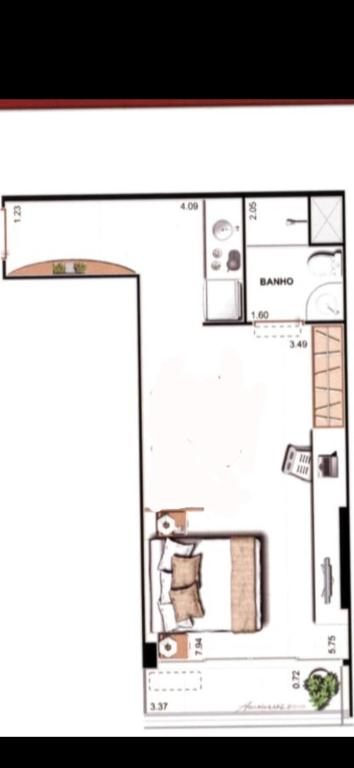 VISION APART-HOTEL Piscina Academia Garagem Andar Alto - 