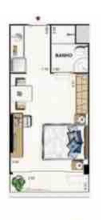 VISION APART-HOTEL Piscina Academia Garagem Andar Alto - 