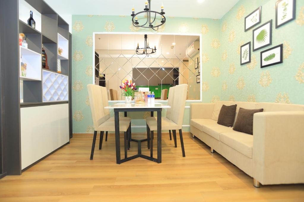 Posezení v ubytování Căn Hộ TMS View Biển Quy Nhơn