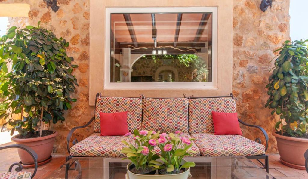 Posezení v ubytování Casa Piedra Mallorca